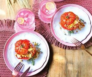 Gourmand 508 TOMATE FARCIE AU QUINOA ET FOURME DE MONTBRISON
