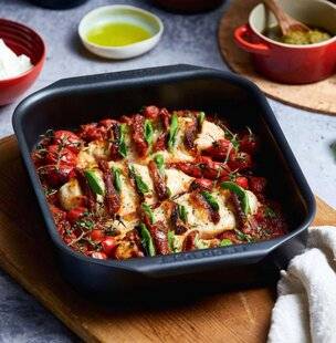 Gourmand 509 HASSELBACK DE POULET AUX TOMATES ET À LA MOZZARELLA