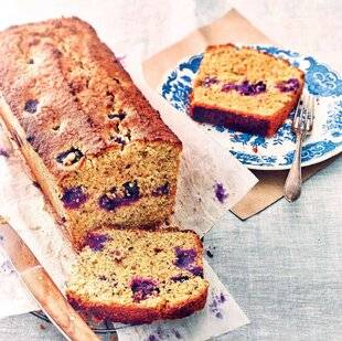 Gourmand 509 Cake au maïs, citron et myrtilles