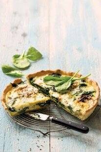 Gourmand 510 TARTE AU REBLOCHON, FENOUIL ET ÉPINARDS