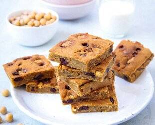 Gourmand 510 BLONDIE AUX POIS CHICHES ET AU CHOCOLAT
