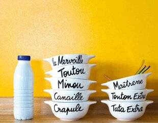 Gourmand 510 PIED DE POULE ENCANAILLE LA VAISSELLE