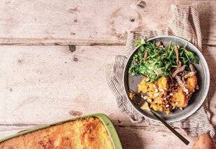 Gourmand 511 PARMENTIER DE PATATE DOUCE ET BUTTERNUT AU PULLED PORK