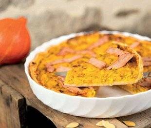 Gourmand 511 TARTE AU POTIMARRON ET JAMBON À L 'OS