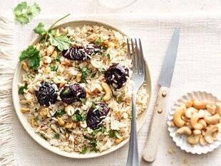 Gourmand 511 RIZ PILAF AUX PRUNEAUX D'AGEN ET À LA CORIANDRE