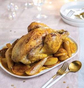Gourmand 512 VOLAILLE RÔTIE À LA POIRE ET AUX AGRUMES