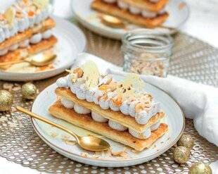 Gourmand 512 Millefeuille à l'orange et au pain d'épices