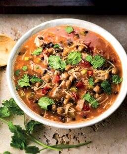 Gourmand 513 SOUPE MAROCAINE À L'AGNEAU ET AUX LÉGUMINEUSES