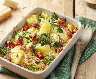 Gourmand 513 GRATIN DE BROCOLI ET CHORIZO