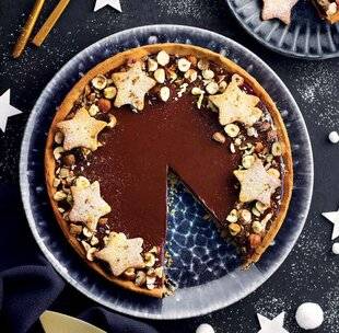 Gourmand 513 Tarte au chocolat aux épices de pain d'épices