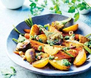 Gourmand 518 LÉGUMES À LA SALSA VERDE
