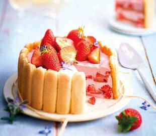 Gourmand 518 Charlotte aux fraises et au limoncello
