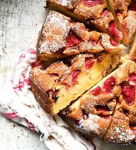 Gourmand 518 Gâteau moelleux aux fraises et à la ricotta