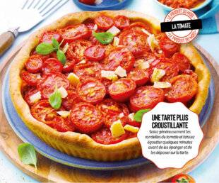 Gourmand 519 TARTE À LA TOMATE ET RICOTTA