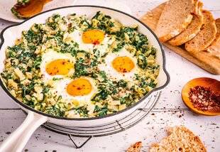 Gourmand 519 ŒUFS FAÇON CHAKCHOUKA VERTE