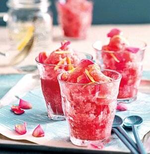 Gourmand 520 Sorbet pastèque et litchi à l'eau de rose