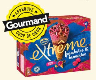 Gourmand 520 3 cônes glacés au banc d'essai