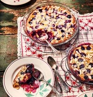 Gourmand 520 CLAFOUTIS AUX CERISES ET AU SIROP D'ORGEAT