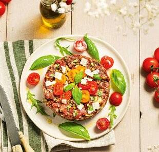 Gourmand 521 TARTARE DE BŒUF À L'ITALIENNE