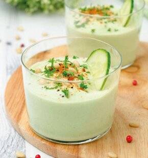 Gourmand 521 VELOUTÉ GLACÉ AVOCAT ET CONCOMBRE