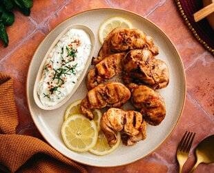Gourmand 521 RÂBLES DE LAPIN CHAWARMA, TABOULÉ LIBANAIS