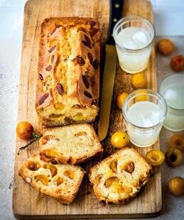 Gourmand 522 Cake aux mirabelles et aux amandes