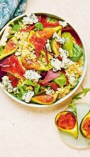 Gourmand 522 SALADE DE QUINOA À LA VIANDE DES GRISONS ET FOURME D'AMBERT