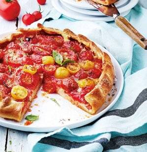 Gourmand 522 TARTE RUSTIQUE À LA TOMATE