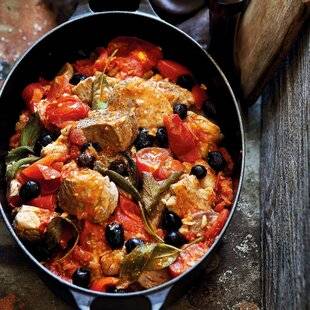 Gourmand 522 SAUTÉ DE VEAU AUX OLIVES ET SAUGE