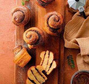 Gourmand 523 Rolls briochés choco-vanille
