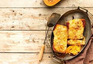 Gourmand 524 BUTTERNUT FARCI FAÇON TARTIFLETTE