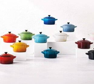 Gourmand 524 DEPUIS CENT ANS LE CREUSET TWISTE LES COCOTTES