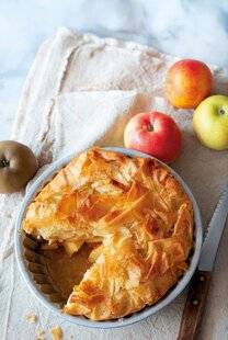 Gourmand 524 Croustade de pomme aux épices