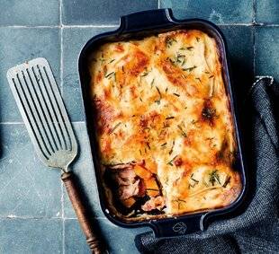 Gourmand 524 LASAGNES BUTTERNUT, JAMBON FUMÉ ET APPENZELLER