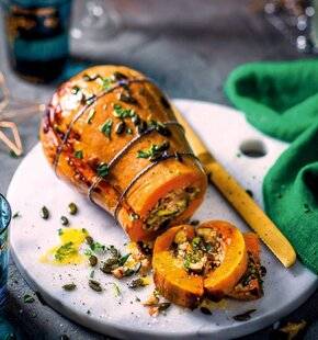 Gourmand 524 BUTTERNUT FARCI AU QUINOA ET AUX LÉGUMES