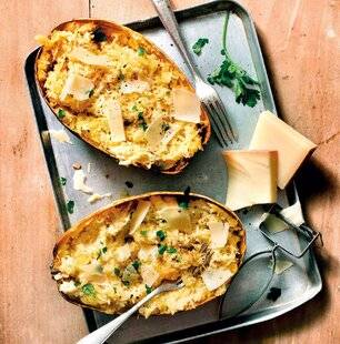 Gourmand 524 COURGE SPAGHETTI À LA CRÈME ET AU BEAUFORT