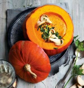 Gourmand 524 VELOUTÉ DE POTIMARRON AUX PLEUROTES