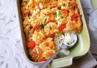 Gourmand 524 GRATIN CHOU-FLEUR ET CAROTTE