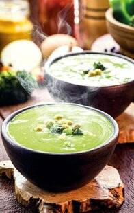 Gourmand 524 SOUPE AUX POIS CASSÉS ET AU BROCOLI