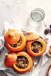 Gourmand 525 POTIMARRON FARCI AUX PRUNEAUX D'AGEN