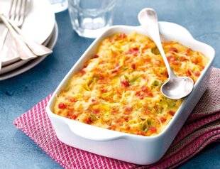 Gourmand 525 GRATIN DE POIREAUX AU JAMBON