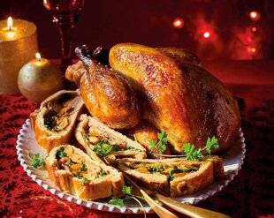 Gourmand 525 CHAPON RÔTI ET FEUILLETÉ DE LÉGUMES