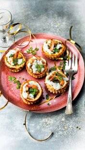 Gourmand 525 VOL-AU-VENT AUX PÉTONCLES, CREVETTES ET CHAMPIGNONS