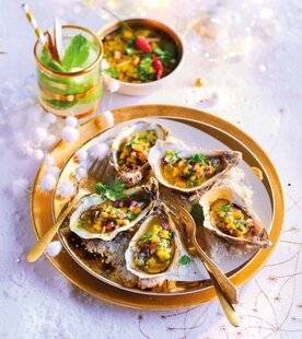 Gourmand 525 HUÎTRES ET SALSA TROPICALE