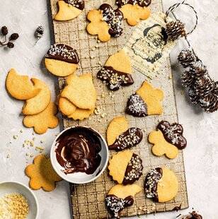 Gourmand 525 Sablés au chocolat, coco et amande