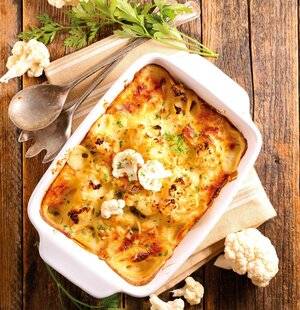 Gourmand 526 GRATIN DE CHOU-FLEUR À LA CRÈME