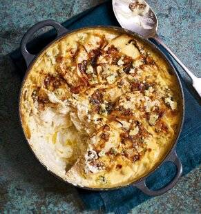 Gourmand 526 GRATIN DE CÉLERI-RAVE AU ROQUEFORT