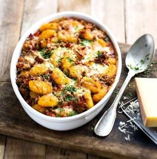Gourmand 526 GNOCCHIS GRATINÉS À LA BOLOGNAISE