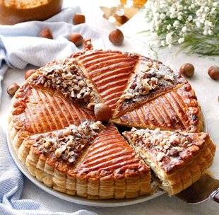 Gourmand 526 Galette des rois aux noisettes