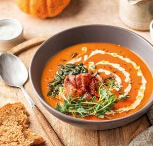 Gourmand 527 SOUPE CRÉMEUSE AU POTIRON